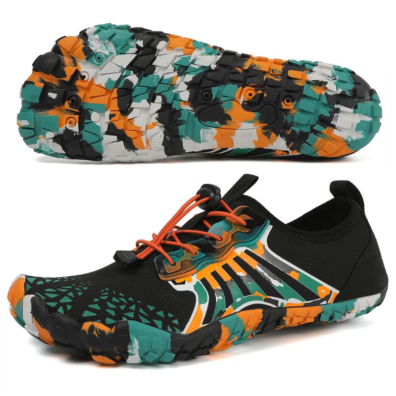 LIZRHA Water Shoes for Men and Women Quick Dry Aqua Swim Barefoot Shoes for Outdoor Fishing Beach Pool Boat Surfing Walking Water Park and Yoqa Activities - Image 1